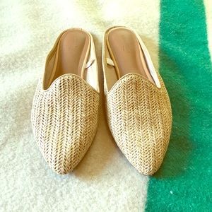 Universal Thread Raffia Slides